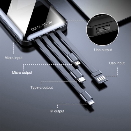 PB-4004 10.000 mAh Powerbank PB-4004 10.000 mAh Powerbank