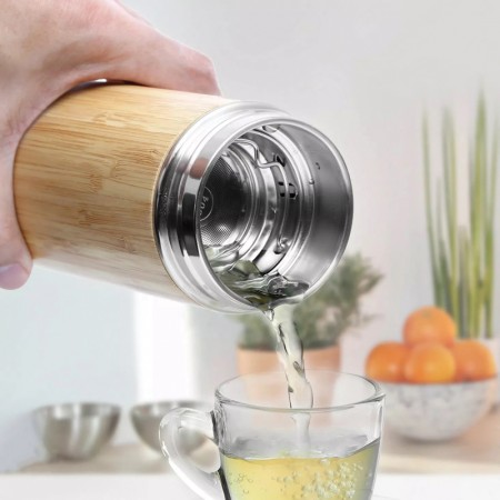 5316 Bambu Çelik Termos / 500 ml 5316 Bambu Çelik Termos / 500 ml