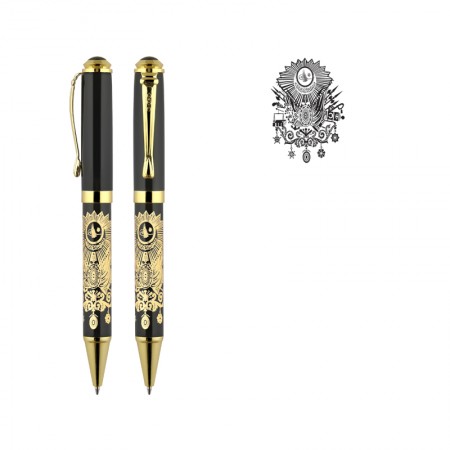 685-T Kabartma Figürlü Metal Tükenmez Kalem 685-T Kabartma Figürlü Metal Tükenmez Kalem
