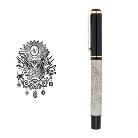 661-R Kabartma Figürlü Metal Roller Kalem 661-R Kabartma Figürlü Metal Roller Kalem